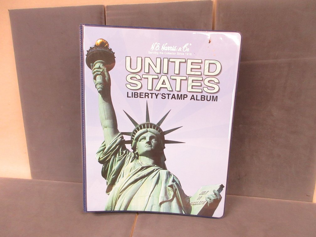United States Liberty stamp collector's album
