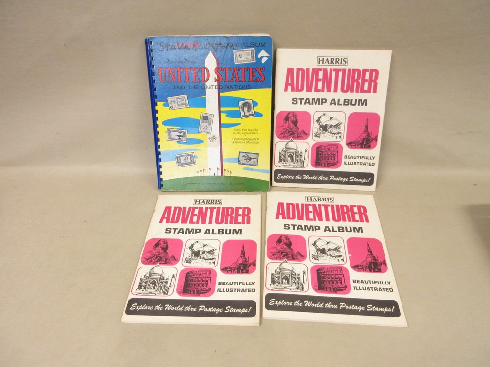 (4) Stamp albums