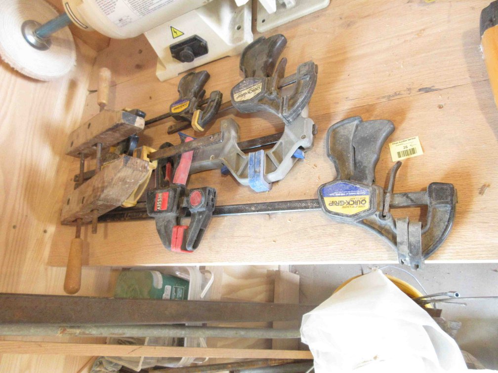 Group of clamps