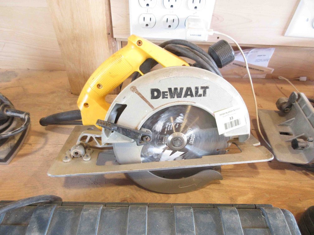 DeWalt 7.25" circular saw