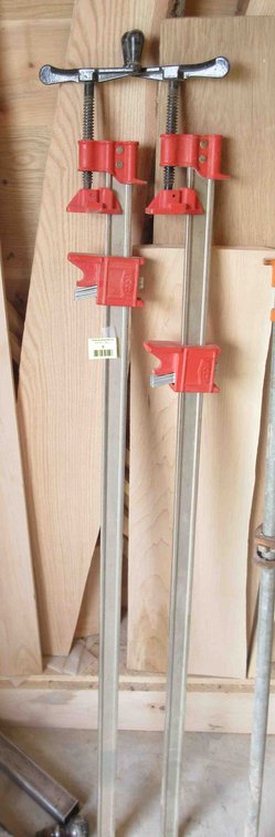 (2) Bessey bar clamps