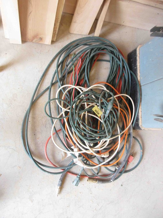 Group of extension cords
