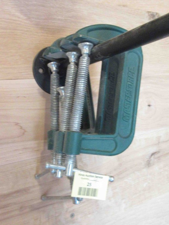 (4) Master Force c-clamps