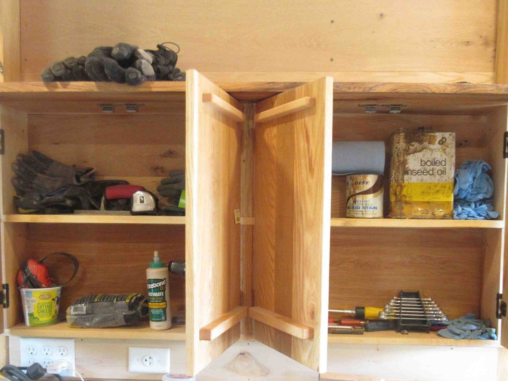 Contents of (2) cabinets
