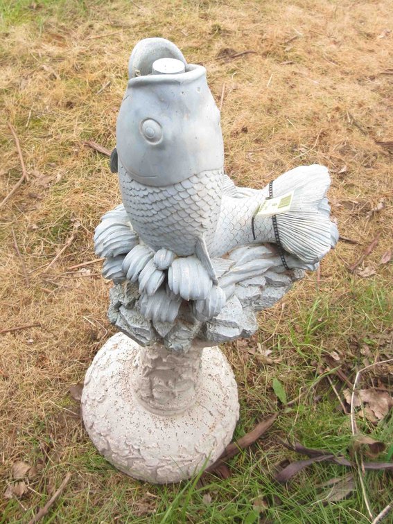 Ceramic garden statues