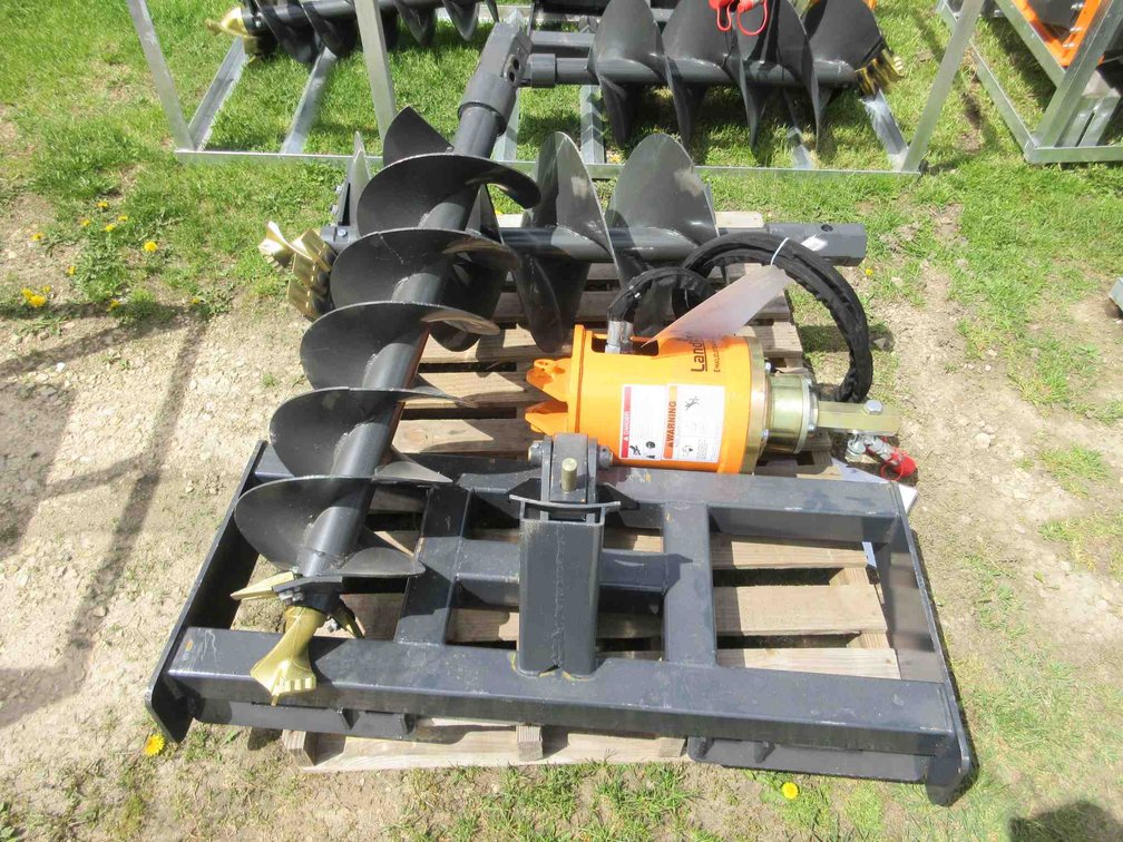 Land Honor Auger Driver and bits