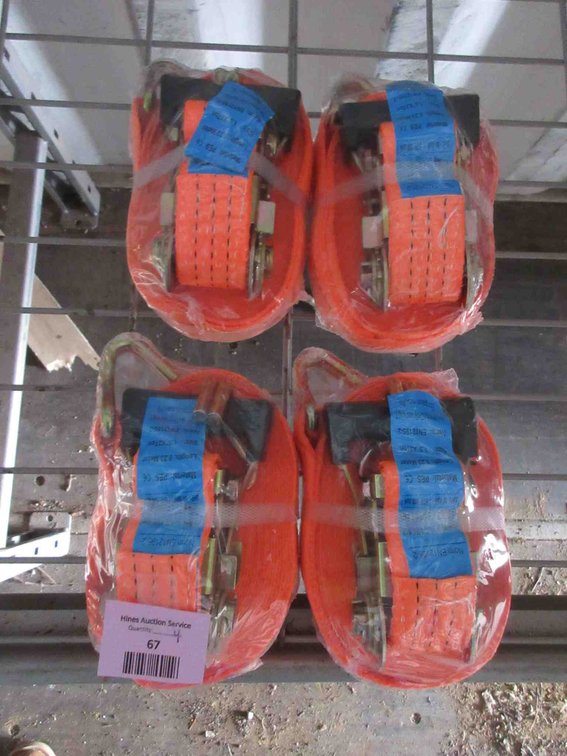 (4) Ratchet Straps