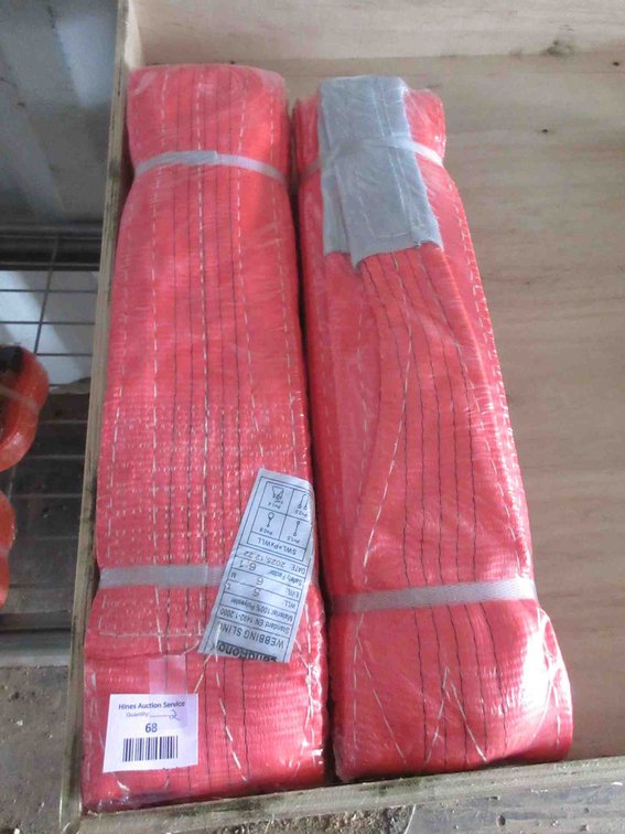 (2) Webbing Slings