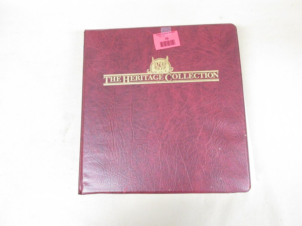 3-Ring binder of U. S. Commemorative stamps