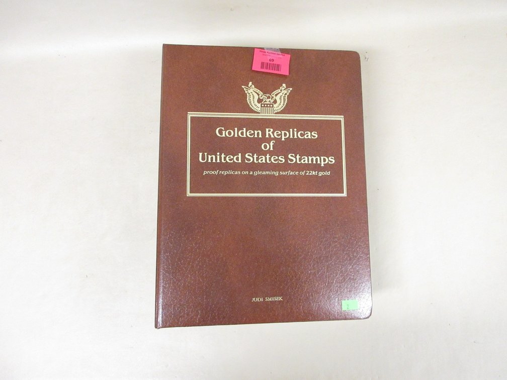 Golden Replicas of United States stamps
