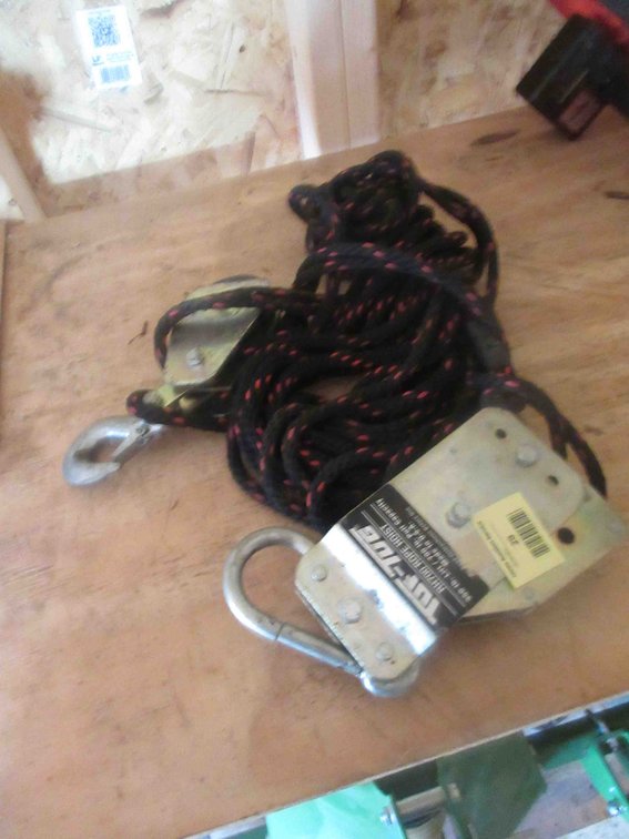 Tuf-Tug rope hoist