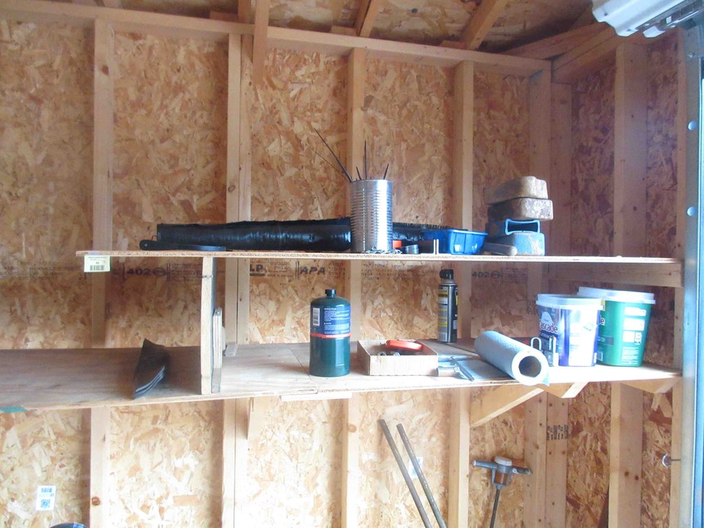 Group on shelf