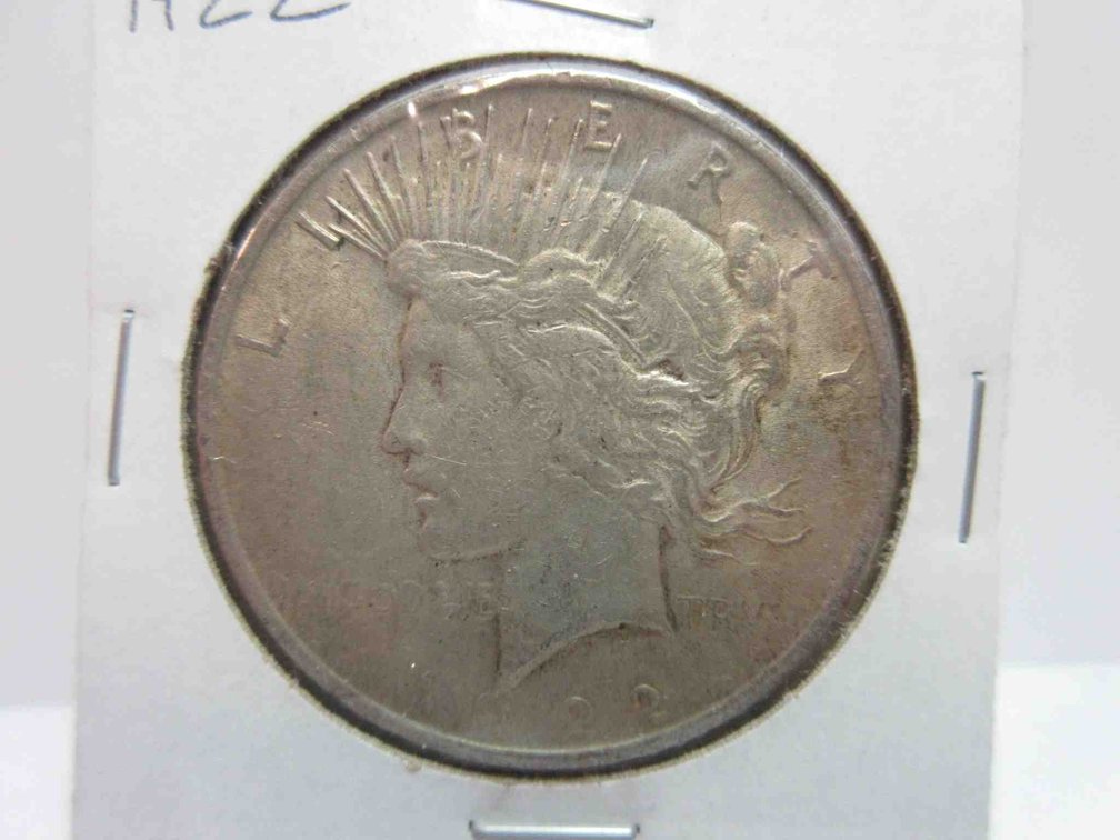 1922 Peace dollar