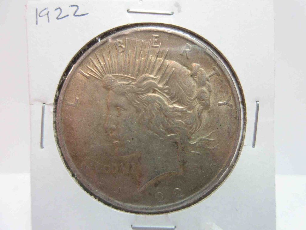 1922 Peace dollar