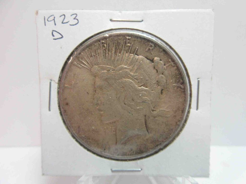 1923-D Peace dollar