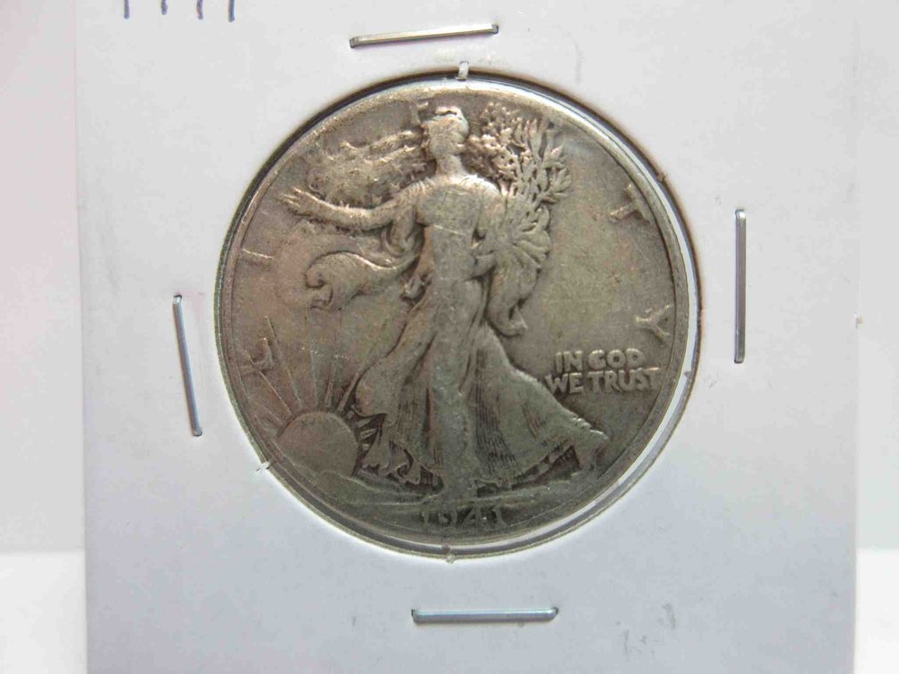 1941 Walking Liberty half dollar