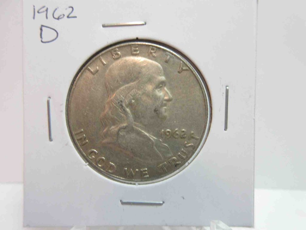 1962-D Franklin half dollar