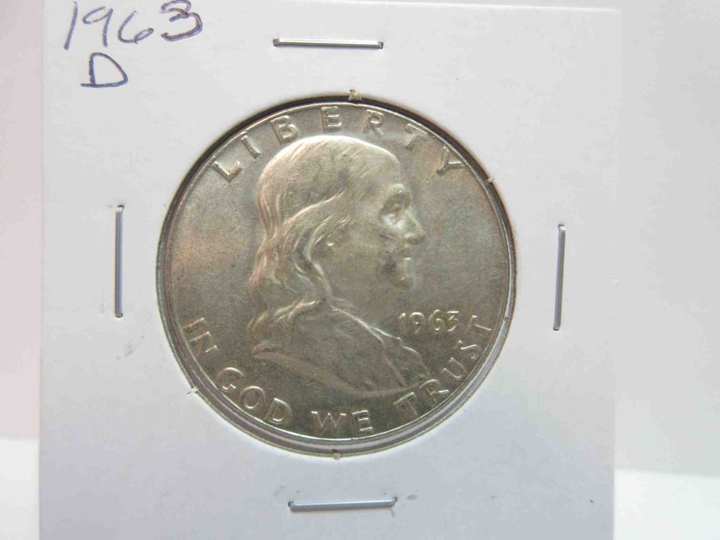 1963-D Franklin half dollar