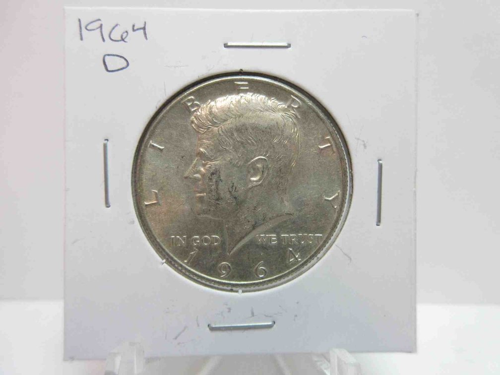 1964-D Kennedy half dollar