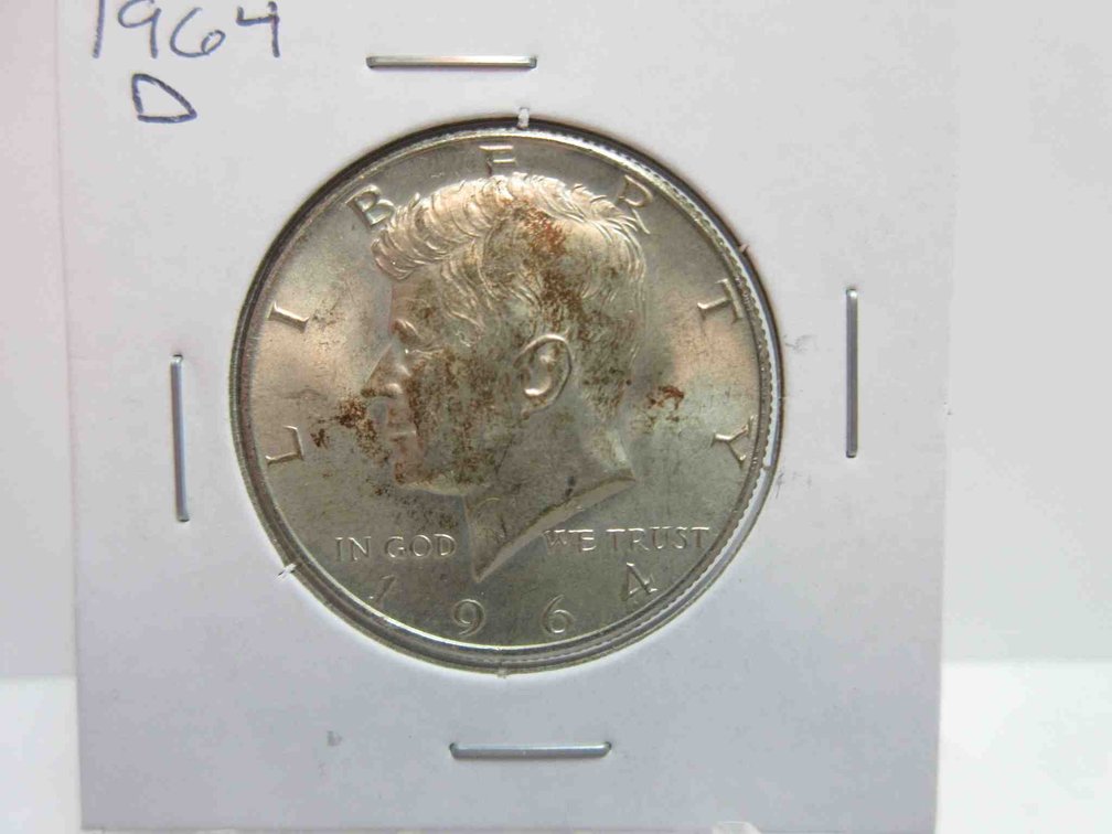1964-D Kennedy half dollar