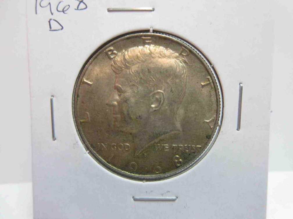 19687-D Kennedy half dollar