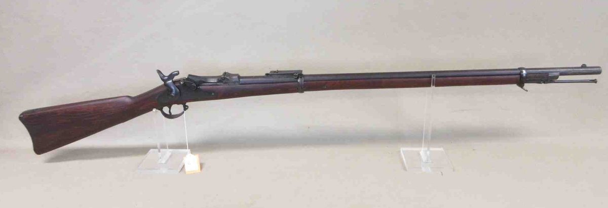 US Springfield model 1873 .45-70 trap door rifle (subject to transfer fee)
