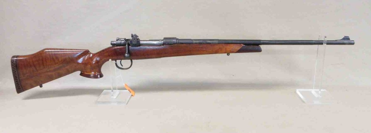 Czech Mauser model K98 sporterized 8mm bolt action rifle (subject to transfer fee)