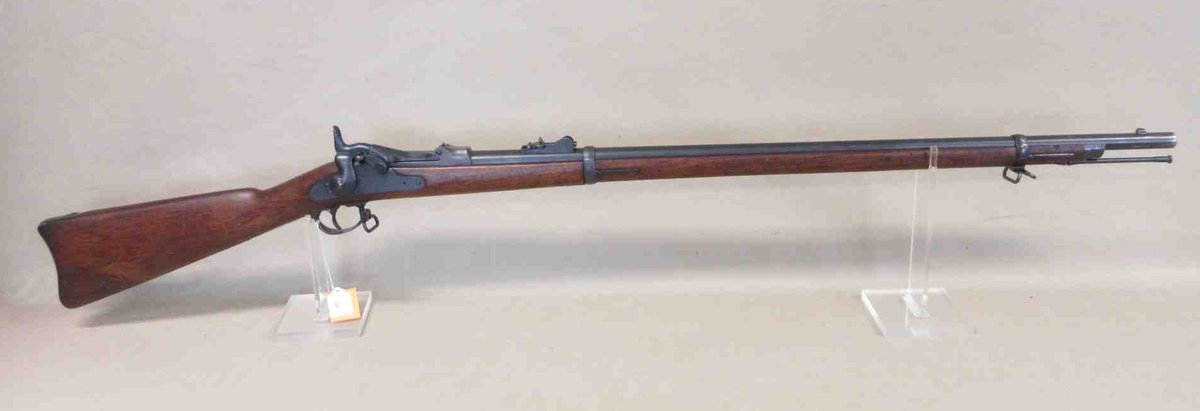 US Springfield model 1873 .45-70 trap door rifle (subject to transfer fee)