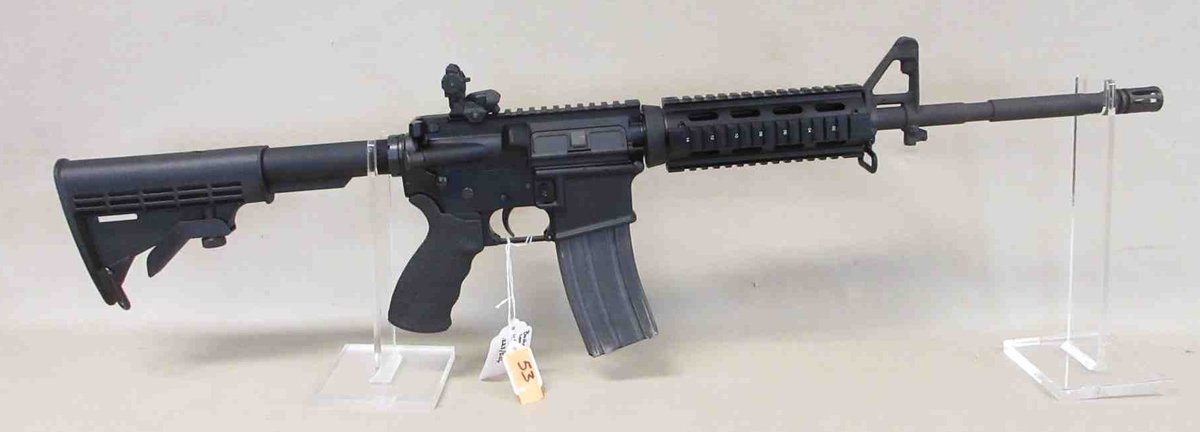 Bushmaster model XM15-E2S, .223-caliber (5.56mm) semi auto rifle (subject to transfer fee)