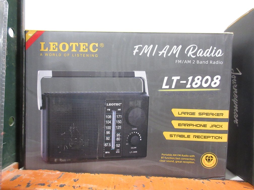 Leotec FM/AM radio