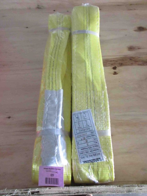 (2) Webbing Slings