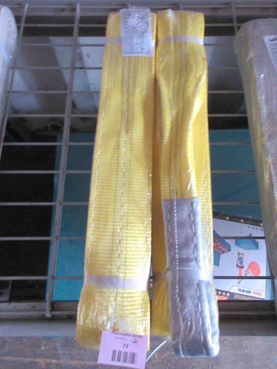 (2) Webbing Slings
