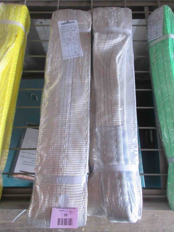 (2) Webbing Slings