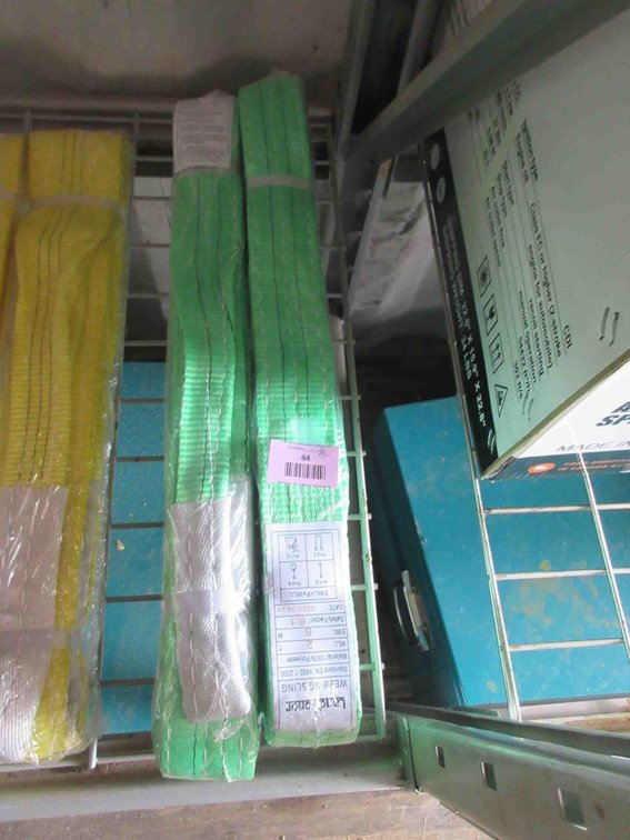(2) Webbing Slings
