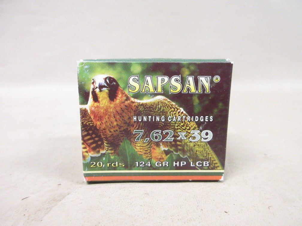 Sapsan 7,62 x 39 ammunition