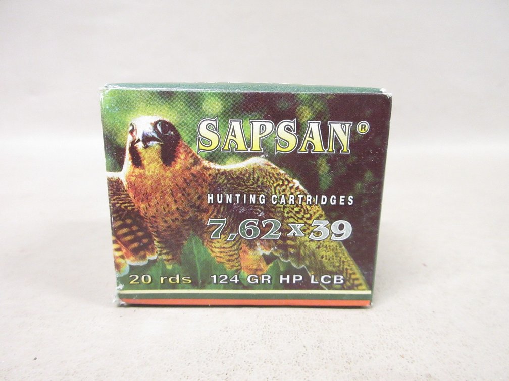 Sapsan 7,62 x 39 ammunition