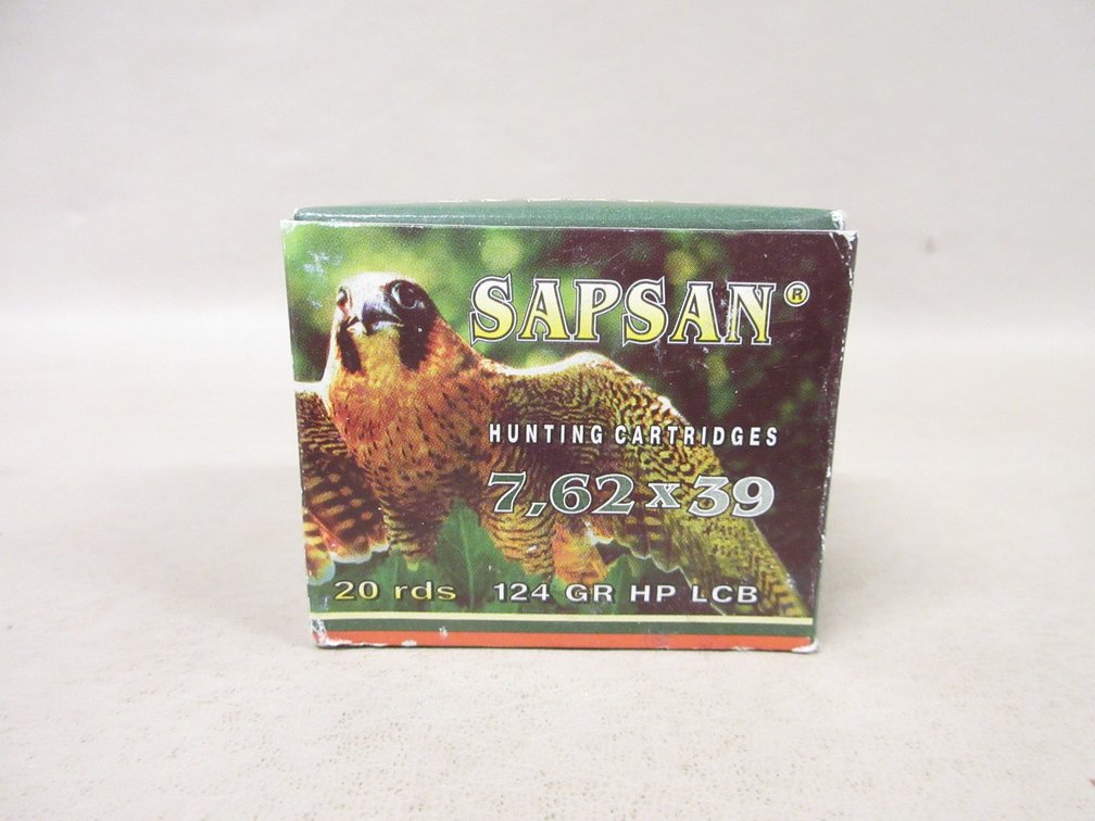 Sapsan 7,62 x 39 ammunition
