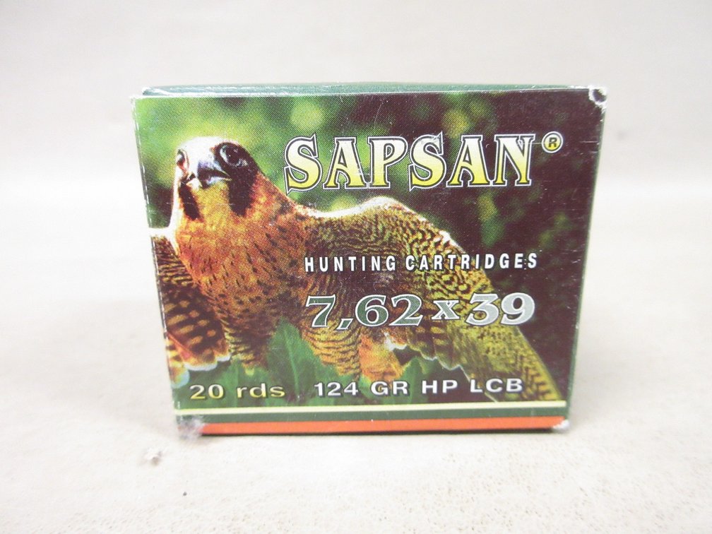 Sapsan 7,62 x 39 ammunition
