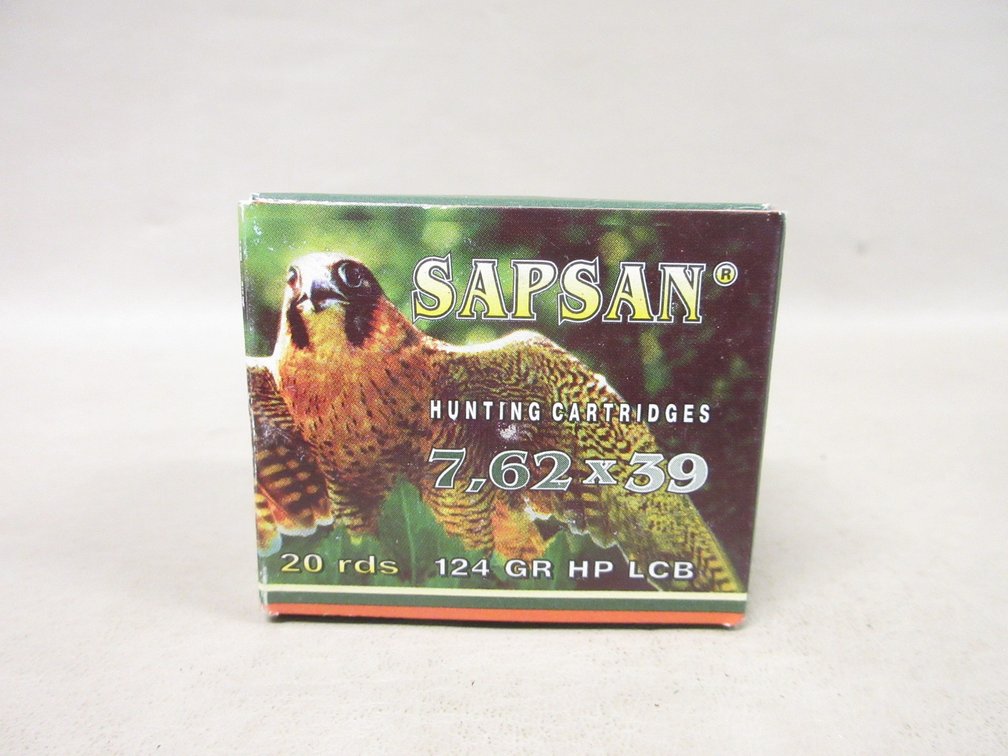 Sapsan 7,62 x 39 ammunition