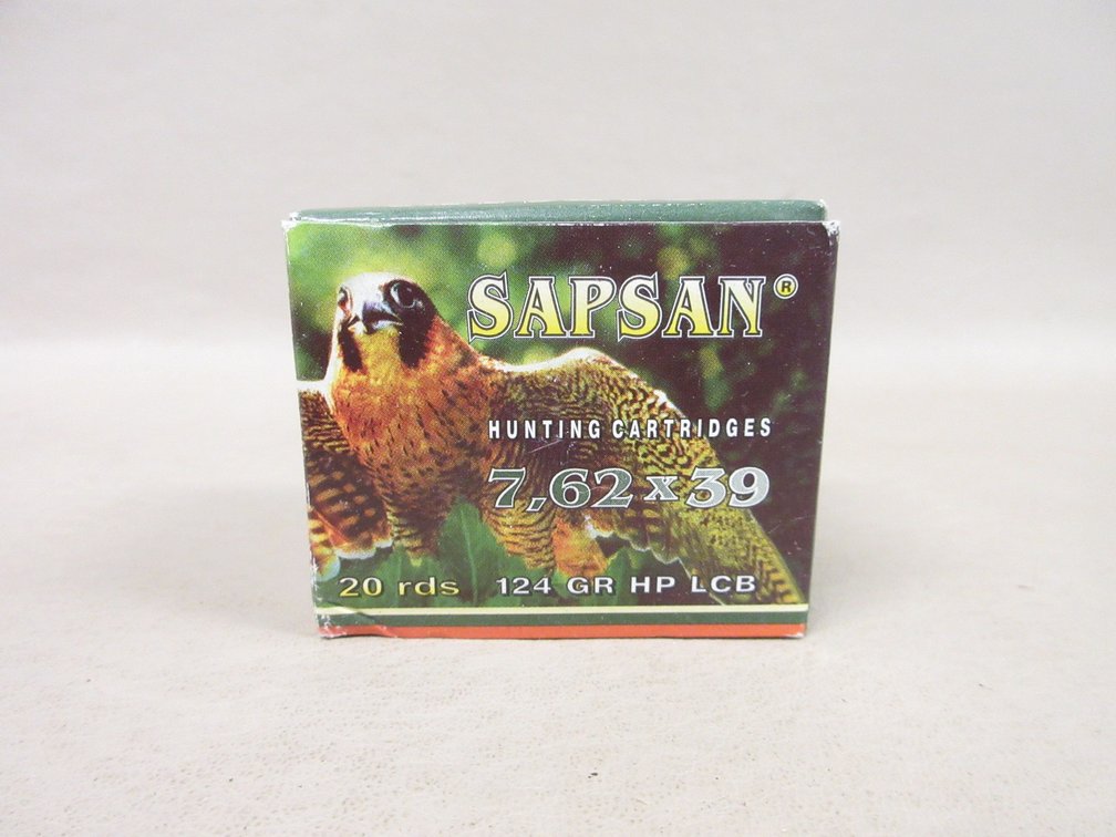 Sapsan 7,62 x 39 ammunition