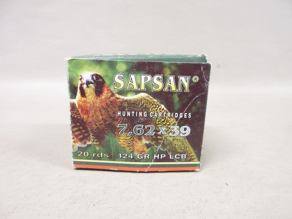 Sapsan 7,62 x 39 ammunition