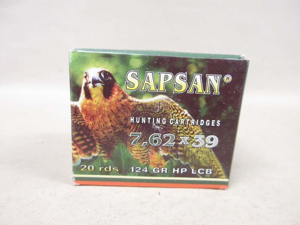Sapsan 7,62 x 39 ammunition