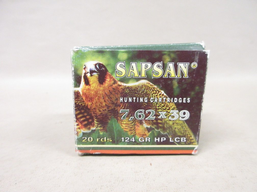 Sapsan 7,62 x 39 ammunition