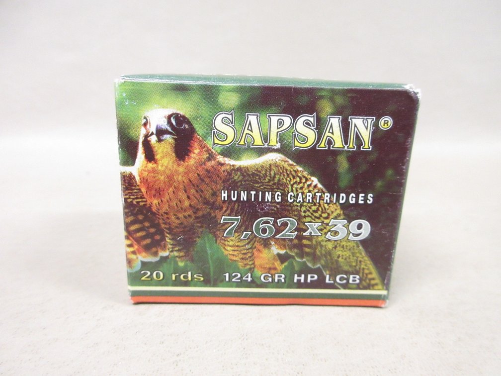 Sapsan 7,62 x 39 ammunition