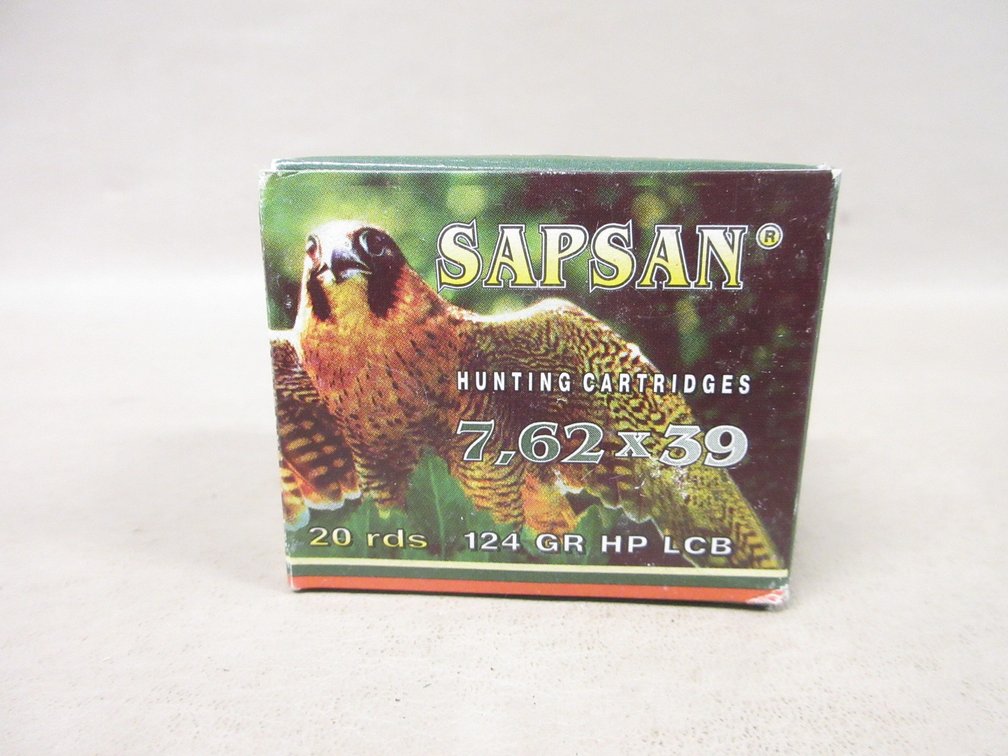 Sapsan 7,62 x 39 ammunition