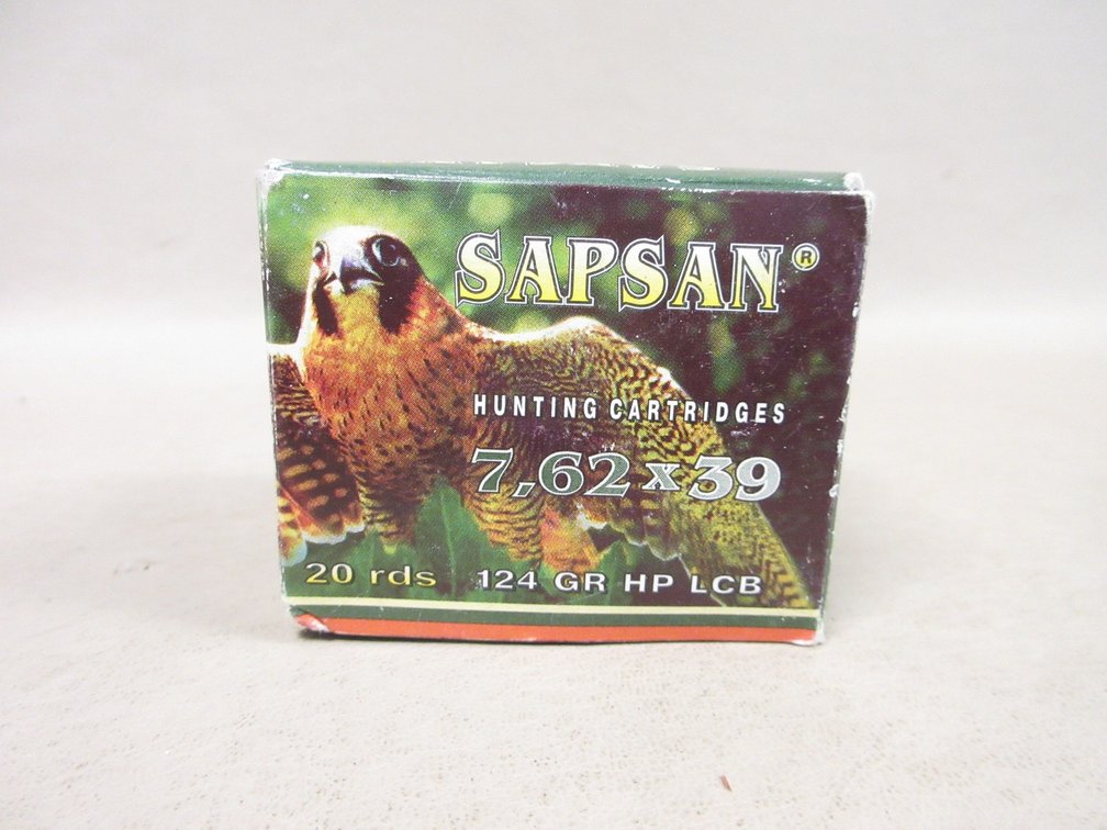Sapsan 7,62 x 39 ammunition