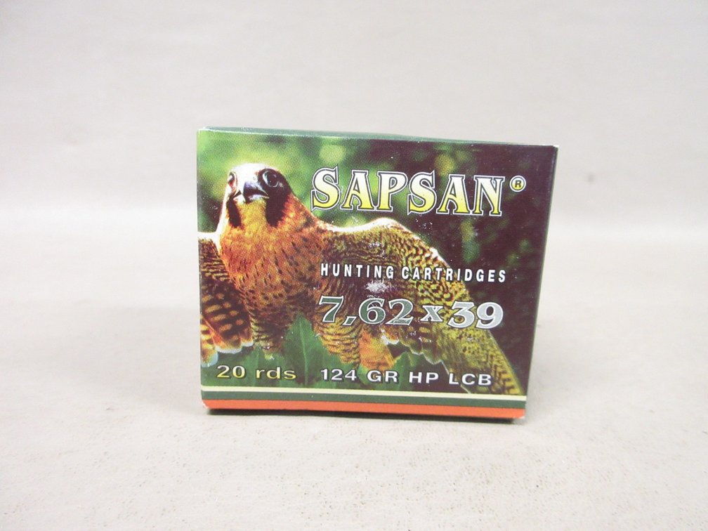 Sapsan 7,62 x 39 ammunition