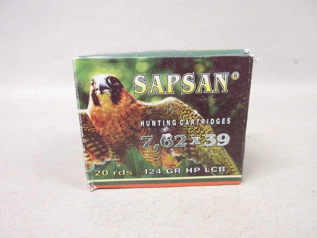 Sapsan 7,62 x 39 ammunition