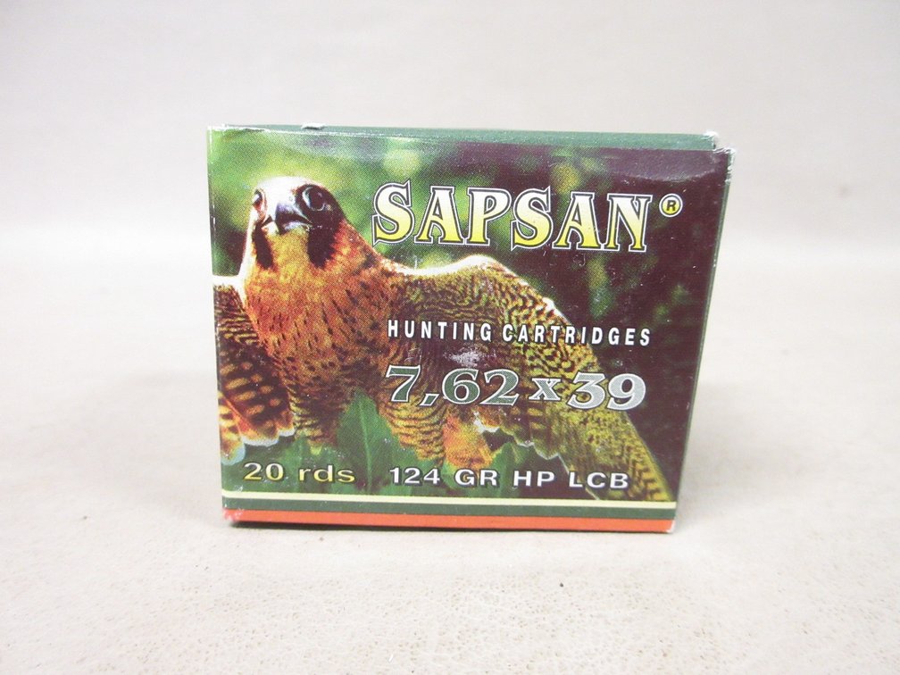Sapsan 7,62 x 39 ammunition