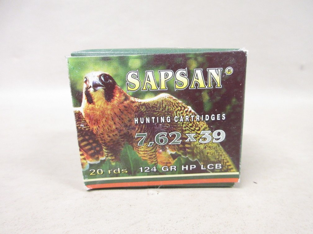 Sapsan 7,62 x 39 ammunition